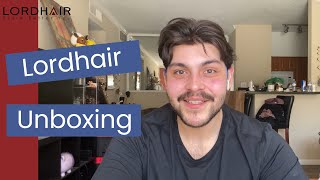 Hair System Unboxing and Complete Attachment Guide  Lordhair Men’s Hair Systems [upl. by Nyltac]