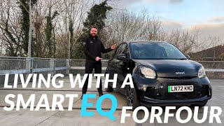 Living with a smart EQ forfour  2023 indepth review and test drive [upl. by Rubel870]