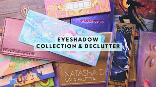 Eyeshadow Palette Collection and Declutter 2023 [upl. by Nehgam3]