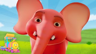 Ek Mota Hathi Ghumne Chala एक मोटा हाथी Hindi Cartoon and Kids Animated Videos [upl. by Ryley713]