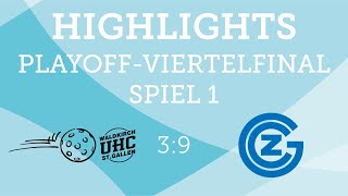 Highlights UHC WaldkirchSt Gallen vs GC Unihockey [upl. by Mcspadden]