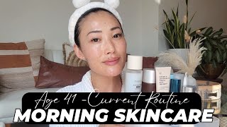 Im 41 My Current Morning Skincare Routine [upl. by Longan]