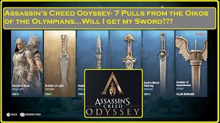 Assassins Creed Odyssey  7 Pulls from the Oikos of Olympians [upl. by Aurelie84]