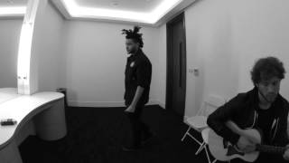 The Weeknd Backstage Warmups [upl. by Nawek]