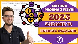 🔵 Jak rozwiązywać zadania z ENERGIĄ WIĄZANIA❓ ⚛ Co musisz wiedzieć na maturę Matura próbna 2022 [upl. by Londoner]