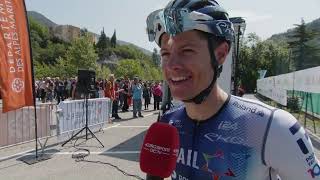 Jakob Fuglsang  Interview at the start  MercanTour Classic AlpesMaritimes 2023 [upl. by Rodger]