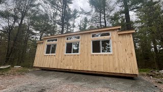 This 300sqft cabin in the woods is great additional living space at the cottage [upl. by Halfdan]