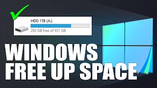 Free Up Storage amp Disk Space in Windows 10 or 11 Steam amp Windows How to Free Up Storage 2023 [upl. by Bernadine931]