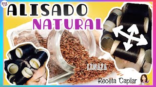 Cómo Alisar el cabello  Alisado Natural Fácil y Rápido [upl. by Case]