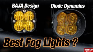 Baja Designs vs Diode Dynamics  Fog lights comparison [upl. by Alamac697]