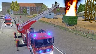 Emergency Call 112 Fire Fighting Simulation  Ladder Truck in Action 4K [upl. by Enelyt]