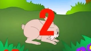 Rabbits Rabbits 123  Nursery Rhyme With Lyrics [upl. by Nabroc]