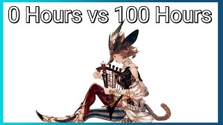 0 hours of FFXIV vs 1000 Hours [upl. by Hadley]