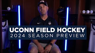 Preseason Interview  UConn Field Hockey Head Coach Paul Caddy [upl. by Osicnarf]