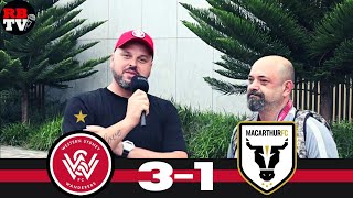 Western Sydney Wanderers Vs Macarthur FC  Post Match Interview [upl. by Ynohtna]