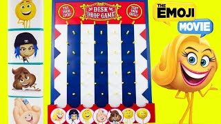 DISK DROP GAME EMOJI MOVIE Toy Surprise Boxes [upl. by Dominus545]