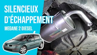 Changer le Silencieux déchappement Megane 2 15 dCi 💨 [upl. by Demy420]