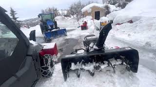 Bercomacs BIG Vantage 700512 and 700513 snow blowers [upl. by Dronski]