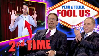 Adrián Carratalá 2nd time✌️on Penn and Teller FOOL US 2021 🔴 Season 8 Ep 4  FULL HD Complete [upl. by Eirahcaz]