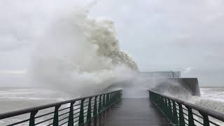 Tempête Fabien aux Sables dOlonne  dim 22 déc 2019 [upl. by Rimidalb]