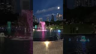 KLCC Park Water Dance [upl. by Ititrefen]