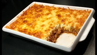 RECETTE EXPRESS LE HACHIS PARMENTIER À LA TOMATE [upl. by Esilram]