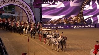 Epic celebration in UK for queens 90th birthday [upl. by Auhsuj545]