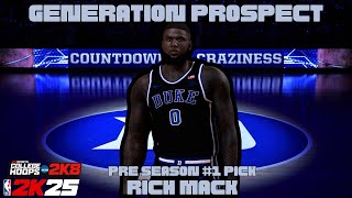 College Hoops 2K8NBA 2K25 GOATED Legacy Series S1 Ep1  Season Preview [upl. by Zaria]