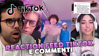 DARIO MOCCIA REAGISCE al SUO FEED di TIKTOK LEGGENDO i COMMENTI [upl. by Nagad]