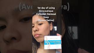 Skinceutique Colloidal Oatmeal Soap Avena Sativa review skinceutiquecolloidaloatmeal avenasativa [upl. by Jac]