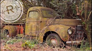 Abandoned Truck Rescued From Woods After 50 Years 1946 International Overtaken By Nature  RESTORED [upl. by Idnil]