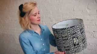 Make a custom drum lampshade in less than an hour Make it easy with a DIY Lampshade Kit [upl. by Lissa]