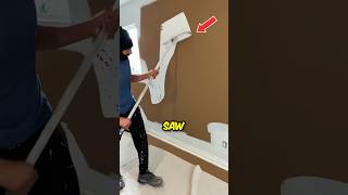 Satisfying Wall Paint Cleaning 😍 [upl. by Rawdan]