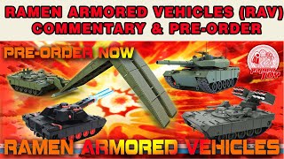 Ramen Armored Vehicles  Commentary and Order [upl. by Sadira]