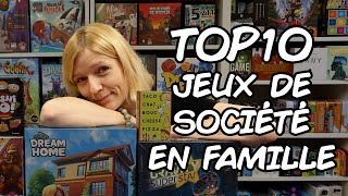 Mon Top 10 des jeux de société en famille  Rachel [upl. by Suriaj]