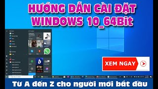 Setup Windows 10 64 Bit Legacy boot  VÃ ng Pháº¡m [upl. by Navoj]