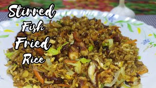 Stirred Fish Fried Rice How To Make Delicious Stirred Fish Fried Rice At Home ROBINS DELICACY [upl. by Nichole]