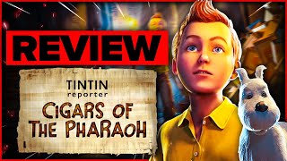 Tintin Cigars of the Pharaoh Review [upl. by Ahsilek]