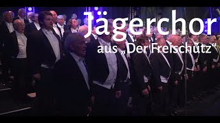 Jägerchor  Hunters Chorus  Der Freischütz w English subtitles Male Voice Choir MVC Mens Chorus [upl. by Wilhelmine]