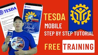 PAANO MAG ENROLL AT MAG REGISTER SA TESDA FREE ONLINE COURSES 2023 [upl. by Huggins]