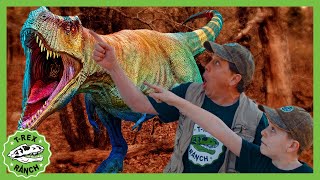 Can the Park Rangers Find the NEW TRex  TRex Ranch Dinosaur Videos [upl. by Maurine]