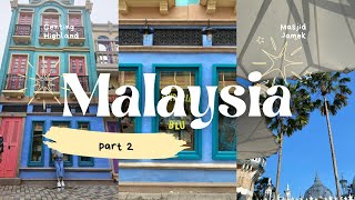 strolling around  Malaysia PART 2 Genting SkyWorlds Theme Park Eid al Adha at Masjid Jamek [upl. by Meeharb499]