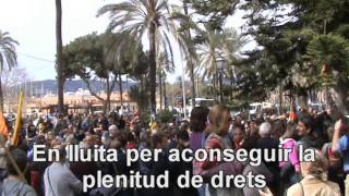 Enllaçats per la llengua catalana acte unitari a Mallorca [upl. by Sheilah]