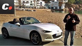 Mazda MX5 Miata  Prueba  Test  Review en español  cochesnet [upl. by Tolecnal]