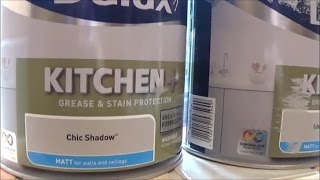 Chic Shadow Matt Kitchen Paint Before and After Painting [upl. by Yenahc]