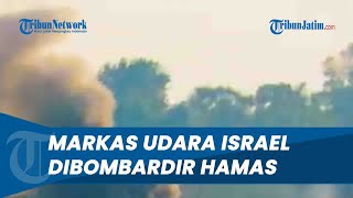 Markas Militer Hizbullah Diserang Hamas BOMBARDIR Pangkalan Udara Ramon [upl. by Shannah]