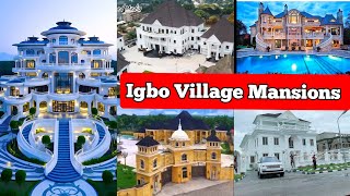 Igbo Billionaires Mansions In Their Villages [upl. by Ordisi]