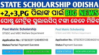 Odisha Scholarship State Scholarship Paisa Kebe Asiba How To Check State Scholarship Portal [upl. by Atiek95]