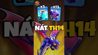 Combo TH13 vs TH14 3 sao đơn giản clashofclans akarigaming akaricoc [upl. by Margherita242]