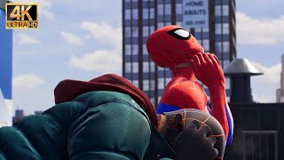 ITSV SpiderMan amp Sportswear Suits Vs Sandman NG  Marvel’s SpiderMan 2 PS5 4K60FPS [upl. by Uah36]